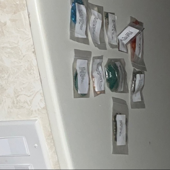 Jewelry Making Beads and Findings Mixed Lot Lava Stone Amazonite Carnelian - Picture 10 of 16